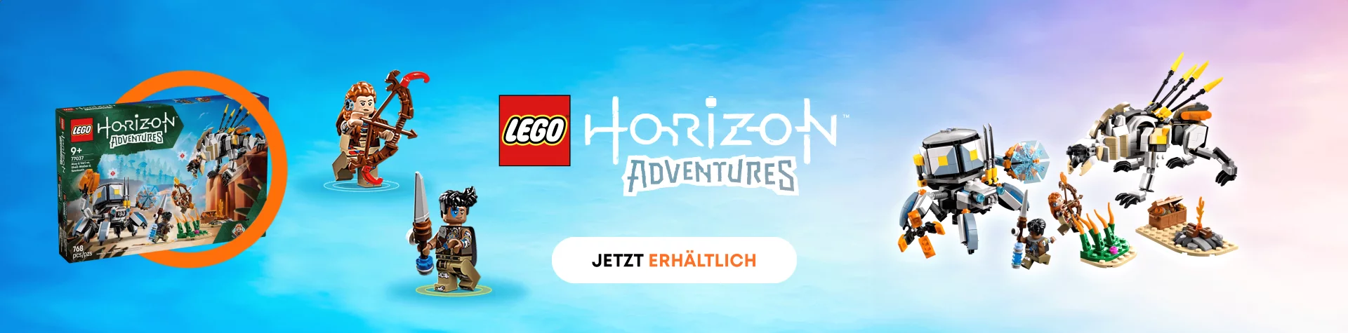 LEGO Horizon Adventures - Aloy a Varl vs. Shell-Walker a Sawtooth
