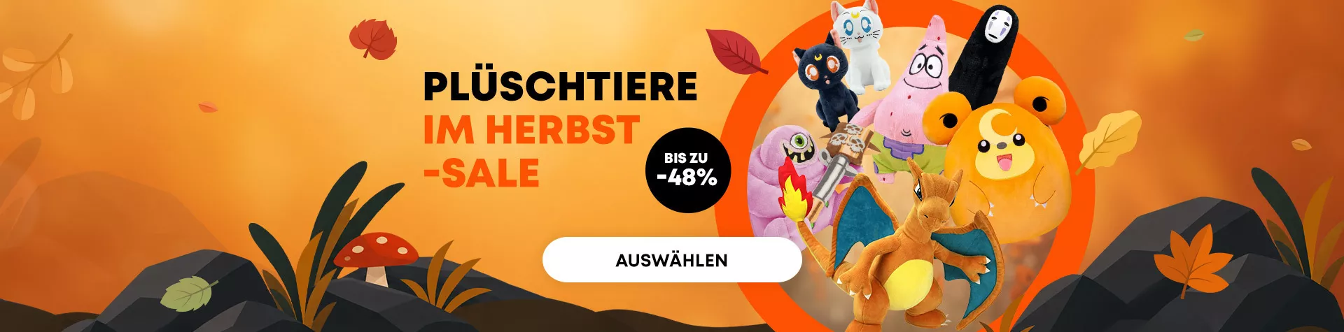 Herbst-Sale Plüschtiere (bis zum 5. 12.)