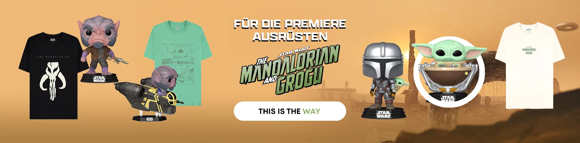 SW Mandalorian merch