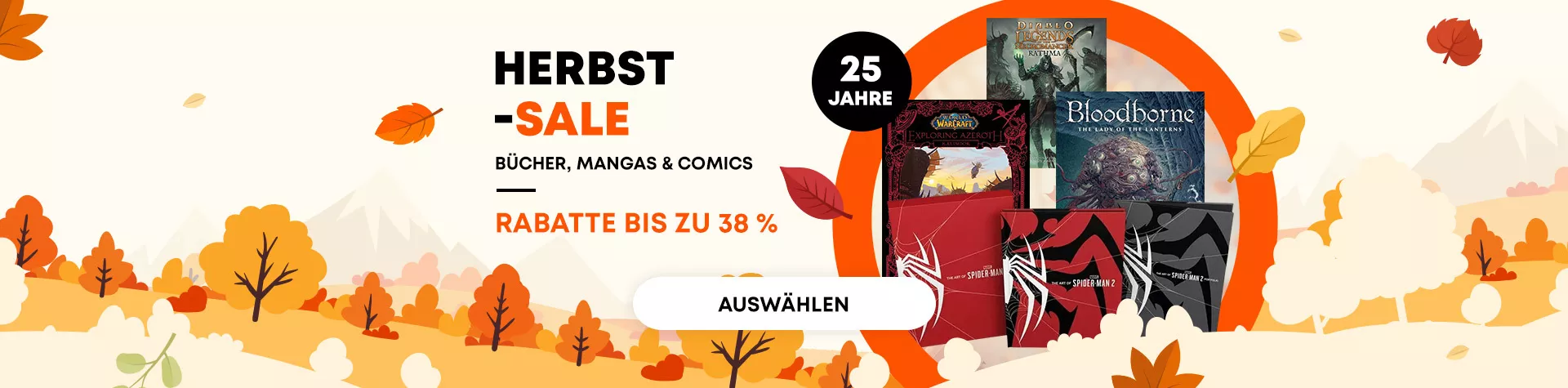 Herbst-Sale Bücher