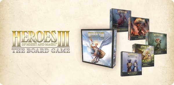 Alles über das Brettspiel Heroes of Might and Magic III