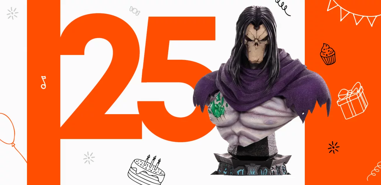 Geburtstagsgewinnspiel um eine Büste Darksiders II 