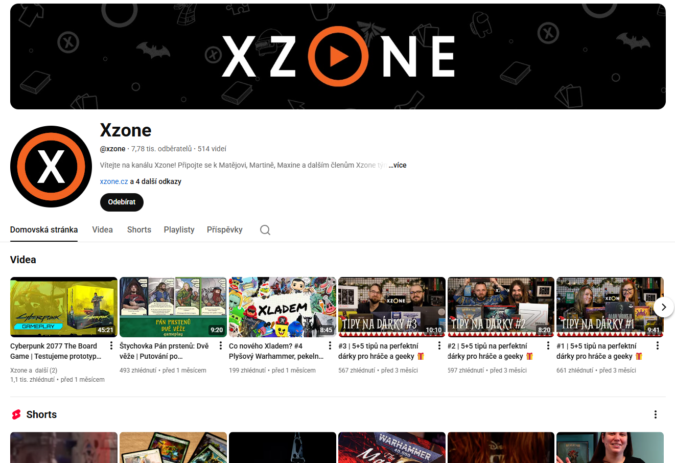 Xzone YouTube