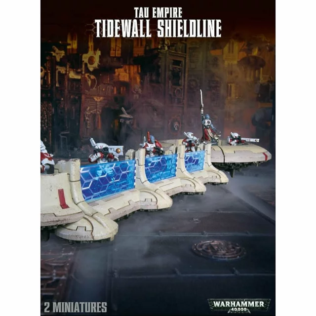 W40k: Tau Empire Tidewall Shieldline (2 Figuren) - Warhammer