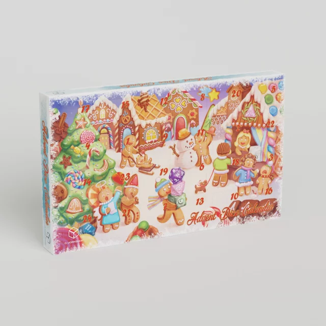 Adventskalender Advent Dice Calendar 2024 (Q-Workshop) - Würfel
