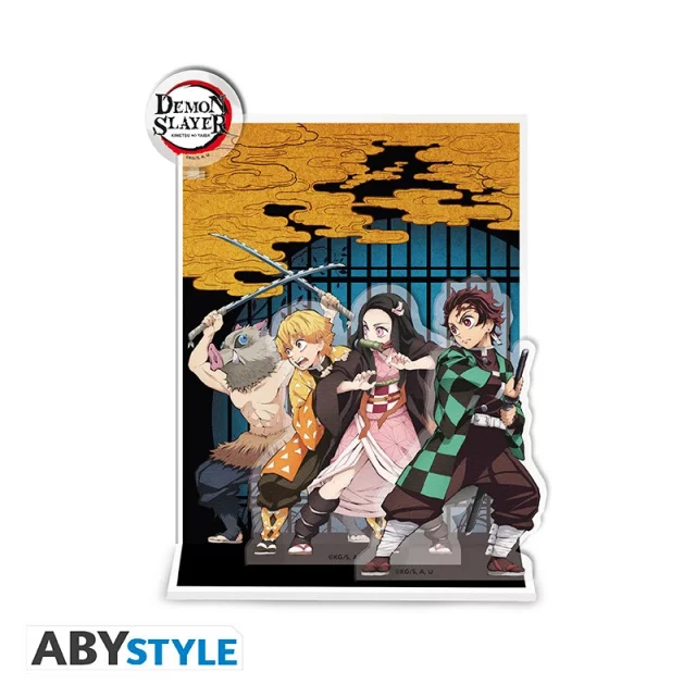 Acrylfigur der Demon Slayer - Group-Diorama - Anime