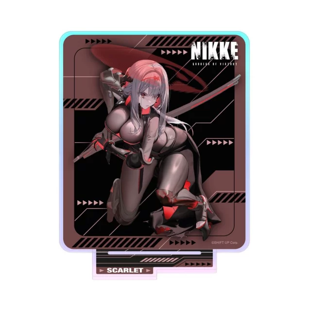 Acrylfigur Goddess of Victory: Nikke - Scarlet (Holographic Standee) - Anime