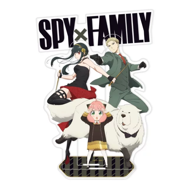 Acrylfigur Spy x Family - Anya, Yor, Loid & Bond - Anime