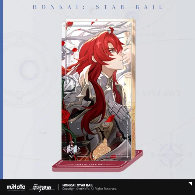 Acrylständer Honkai: Star Rail - Argenti (MiHoYo) (Glitter Effect) - Honkai Star Rail