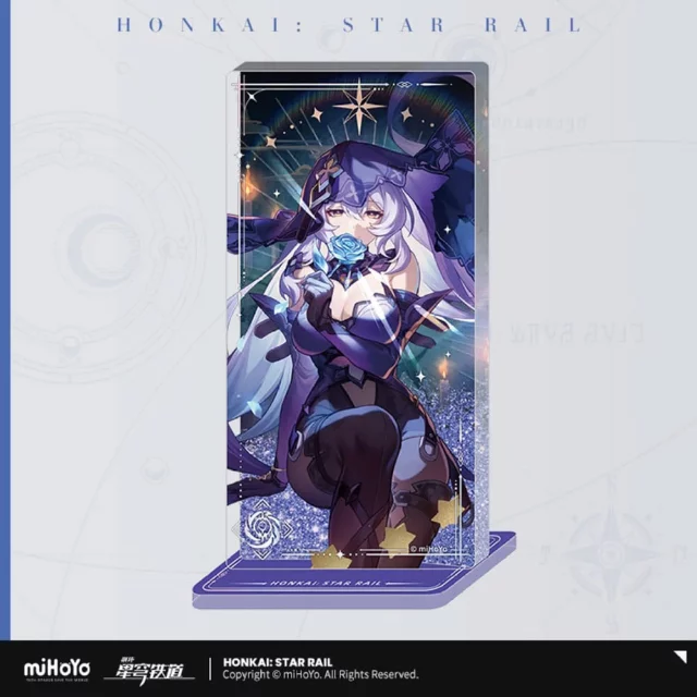 Acrylständer Honkai: Star Rail - Black Swan (MiHoYo) (Glitter Effect) - Honkai Star Rail