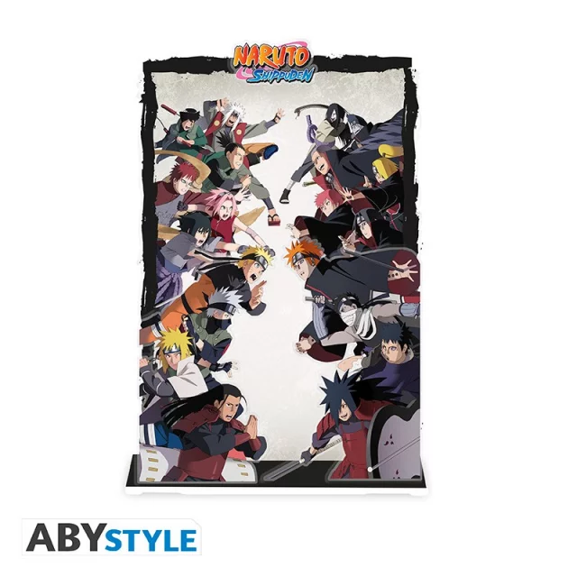 Acrylständer Naruto Shippuden - Group Fight Diorama - Figuren