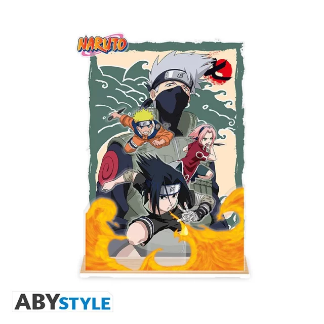 Acrylständer Naruto Shippuden - Team 7 Diorama - Figuren