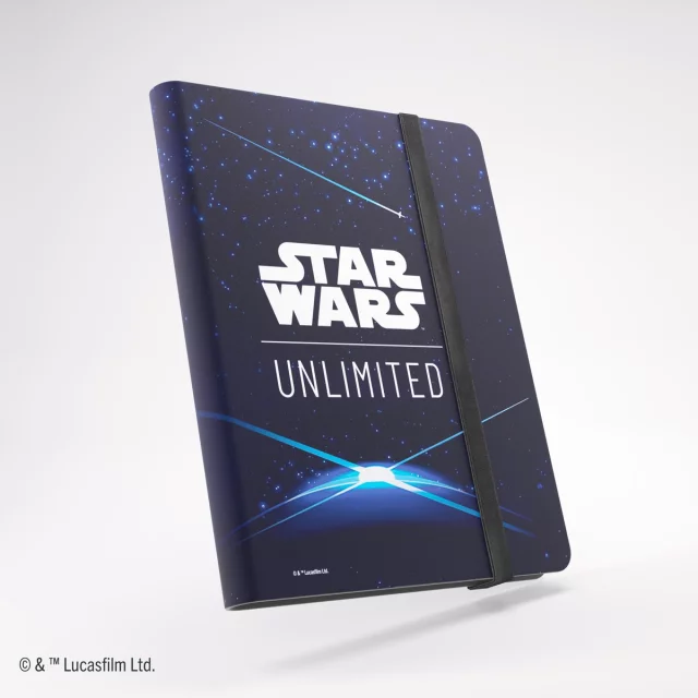 Sammelkarten Album Gamegenic - Star Wars: Unlimited 18 Pocket - Card Back Blue - TCG Sammelkartenspiel