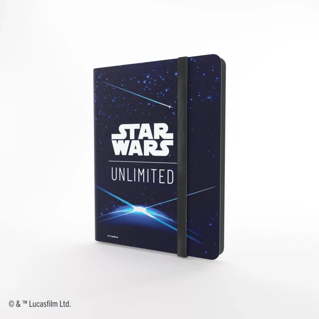 Sammelkarten Album Gamegenic - Star Wars: Unlimited 18 Pocket - Card Back Blue - TCG Sammelkartenspiel