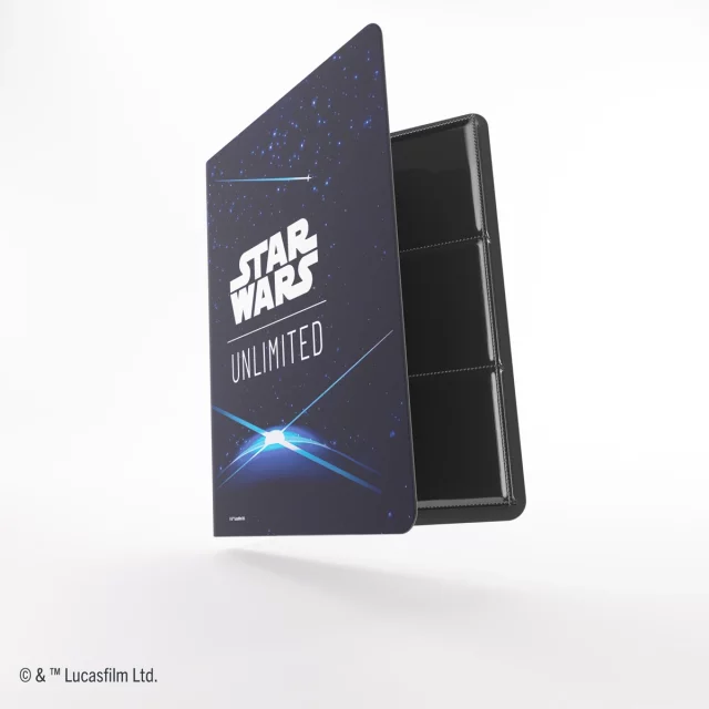 Sammelkarten Album Gamegenic - Star Wars: Unlimited 18 Pocket - Card Back Blue - TCG Sammelkartenspiel