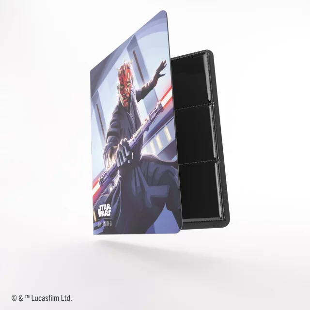 Sammelkarten Album Gamegenic - Star Wars: Unlimited 18-pocket - Casual: Qui - Gon Jinn & Darth Maul - TCG Sammelkartenspiel