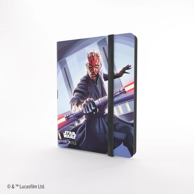 Sammelkarten Album Gamegenic - Star Wars: Unlimited 18-pocket - Casual: Qui - Gon Jinn & Darth Maul - TCG Sammelkartenspiel