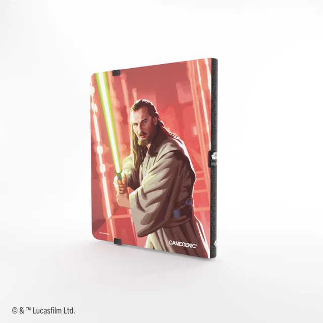 Sammelkarten Album Gamegenic - Star Wars: Unlimited 18-pocket - Casual: Qui - Gon Jinn & Darth Maul - TCG Sammelkartenspiel