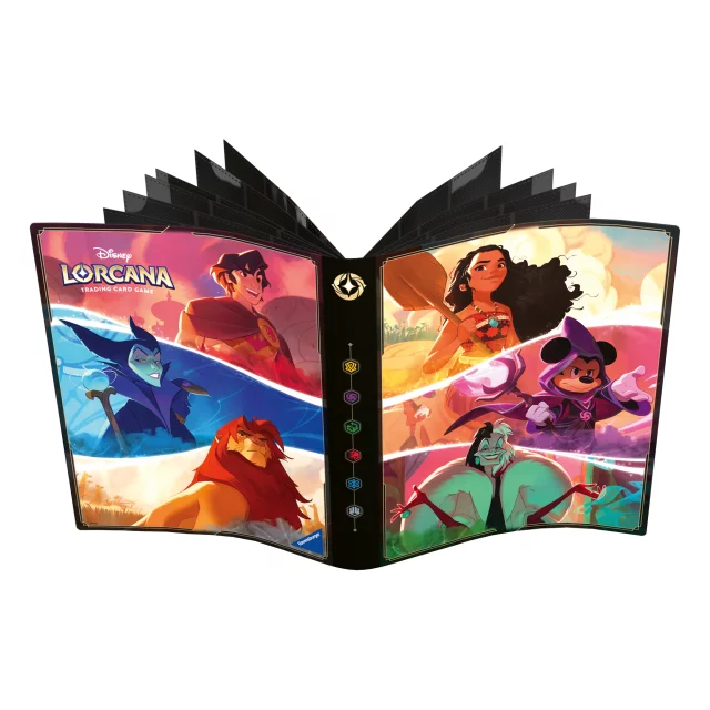 Sammelkarten Album Lorcana - Ikonische Charaktere - Spielkarten