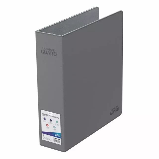 Sammelkarten Album Ultimate Guard - Collectors Album XenoSkin Grey (Ringbuch) - TCG Sammelkartenspiel