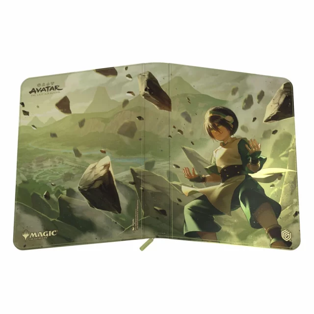 Sammelkarten Album Ultimate Guard - Magic: The Gathering x Avatar: The Last Airbender - Toph Zipfolio 360 18-Pocket XenoSkin - Kartenspiel