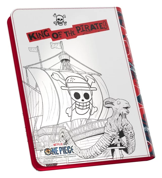 Kartenalbum Ultimate Guard - One Piece - Sketch Zipfolio 360 18-Pocket XenoSkin - TCG Sammelkartenspiel