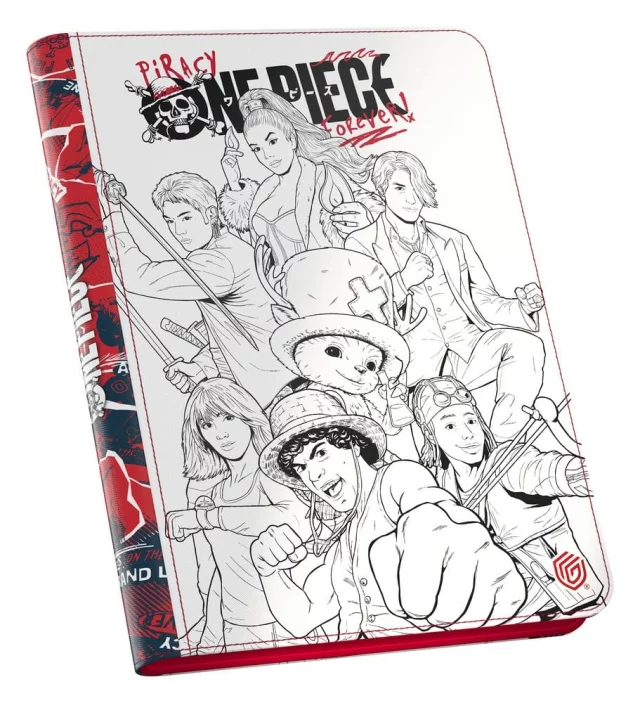 Kartenalbum Ultimate Guard - One Piece - Sketch Zipfolio 360 18-Pocket XenoSkin - Kartenspiel