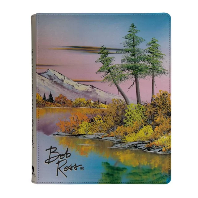 Sammelkarten Album Ultra PRO - Bob Ross: Mighty Mountain lake 9-Pocket PRO-Binder (360 Karten) - MTG: Foundations