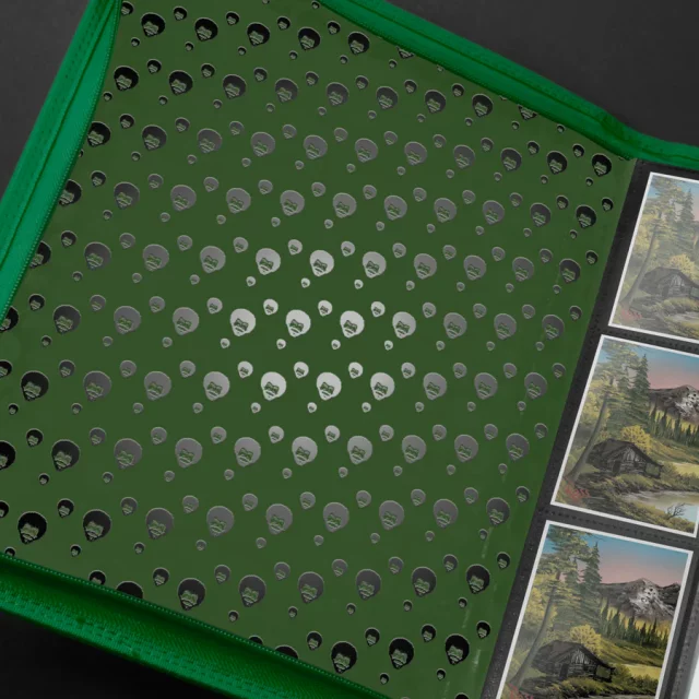 Sammelkarten Album Ultra PRO - Bob Ross: Mountain Retreat 9-Pocket PRO-Binder (360 Karten) - Kartenspiel
