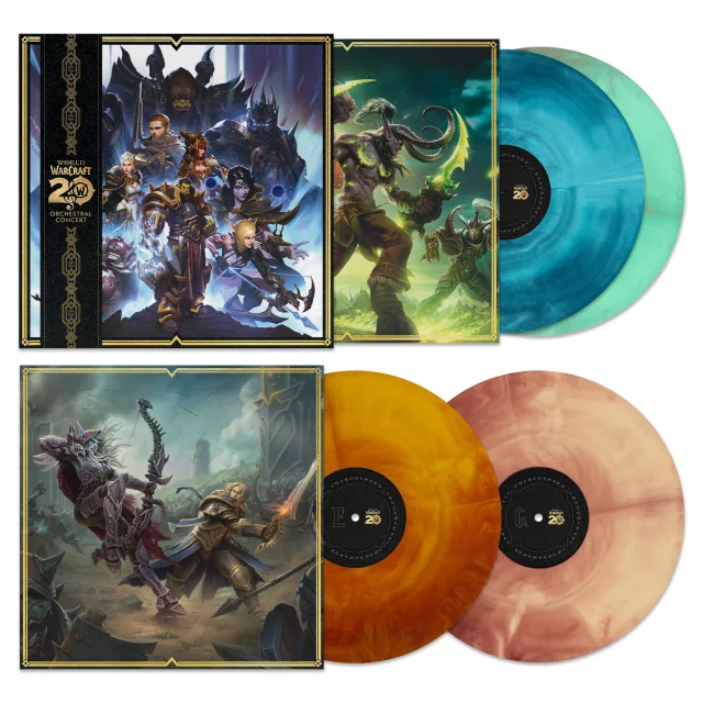 Album World of Warcraft: 20 Years of Music auf 4x LP - Soundtrack
