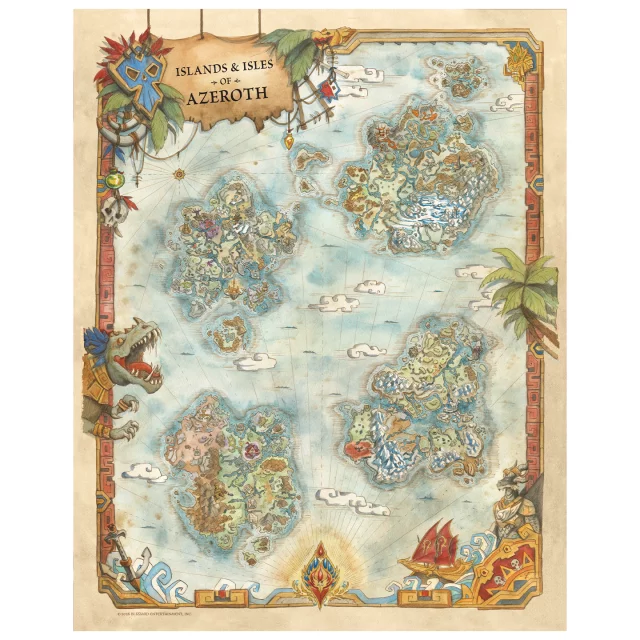 Art Print World of Warcraft - Limited Edition Lithograph Set - Stück limitiert
