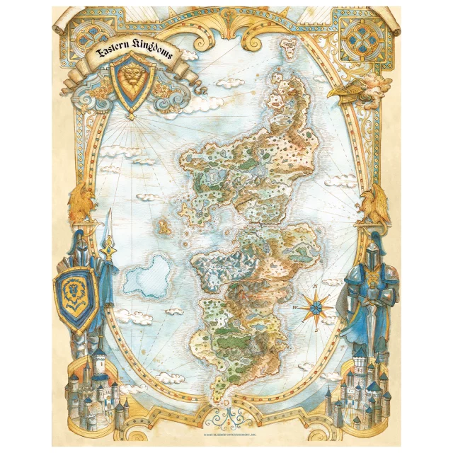 Art Print World of Warcraft - Limited Edition Lithograph Set - Poster