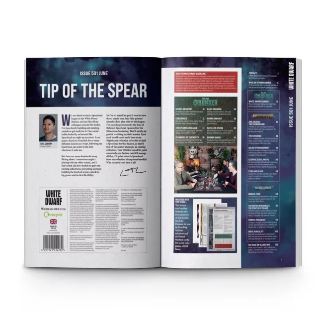 Zeitschrift White Dwarf 2024/6 (Ausgabe 501) - Brettspiel