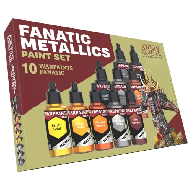 Army Painter - Warpaints Fanatic Washes Metallics Set - Brettspiel