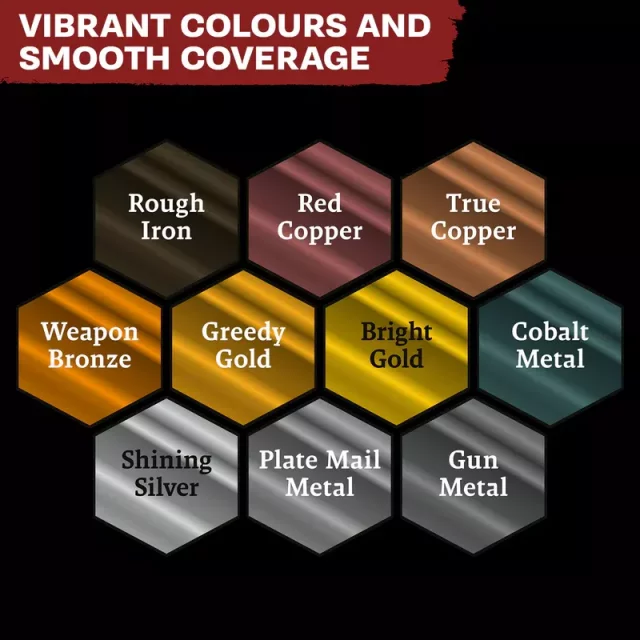 Army Painter - Warpaints Fanatic Washes Metallics Set - Farben