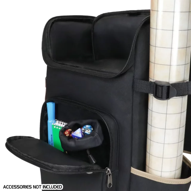 Rucksack ENHANCE - Designer Edition Stylish RPG Player's Travel Bag (Black) - Magic The Gathering