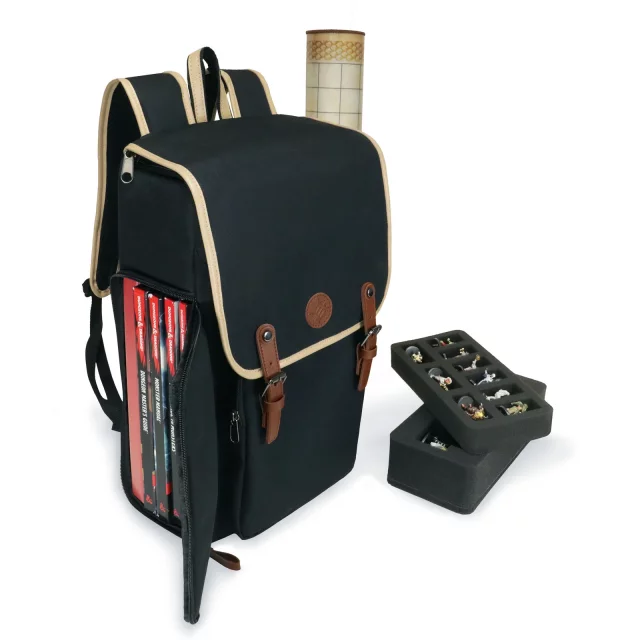 Rucksack ENHANCE - Designer Edition Stylish RPG Player's Travel Bag (Black) - Magic The Gathering