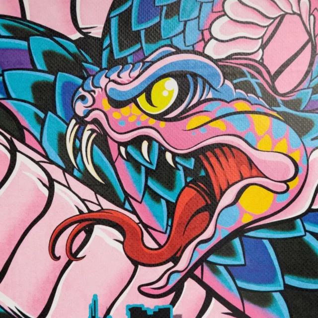 Umhängetasche Saints Row - Snake Mural