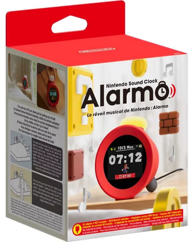 Wecker Nintendo - Sound Clock Alarmo - Pikmin