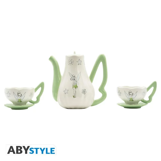 Teeset Disney - Tinkerbell (Teekanne + 2 Tassen) - Tassen