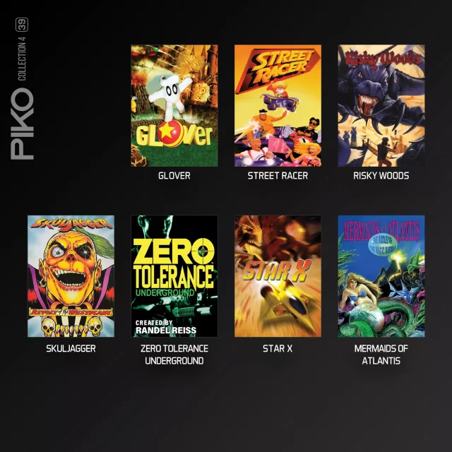 Cartridge für die Retro-Spielkonsole Evercade - Piko Interactive Collection 4