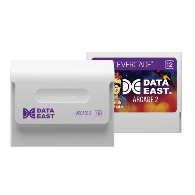 Cartridge für die Retro-Spielkonsole Evercade - Data East Arcade 2