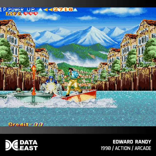 Cartridge für die Retro-Spielkonsole Evercade - Data East Arcade 2