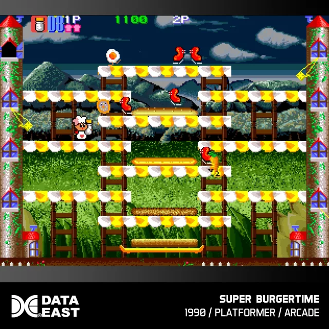 Cartridge für die Retro-Spielkonsole Evercade - Data East Arcade 2