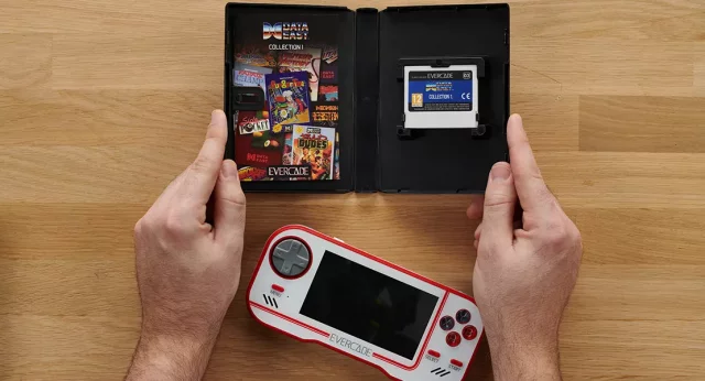 Cartridge für die Retro-Spielkonsole Evercade - Data East Collection 1
