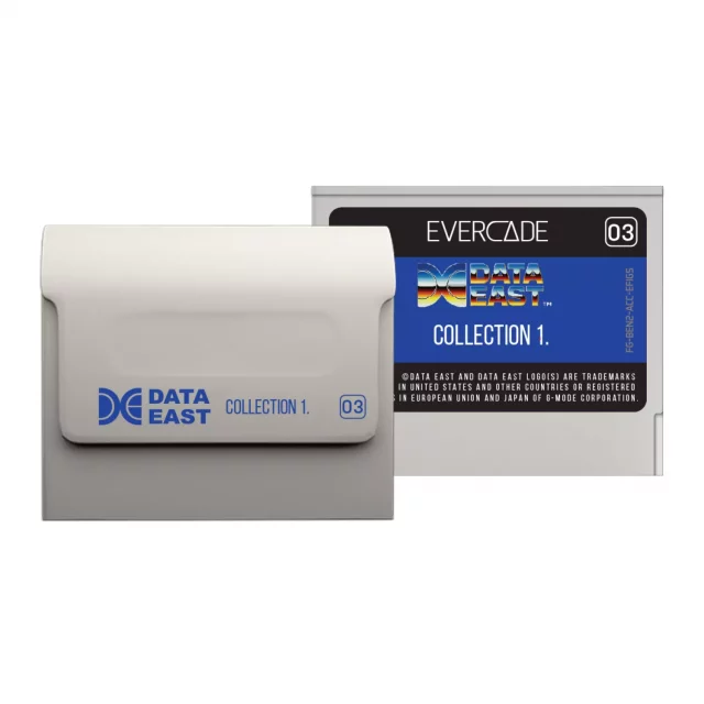 Cartridge für die Retro-Spielkonsole Evercade - Data East Collection 1