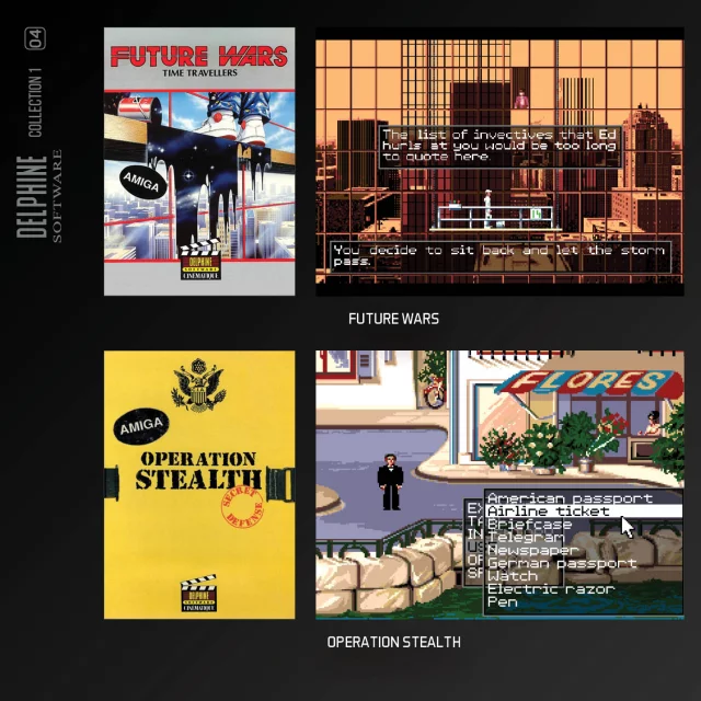 Cartridge für die Retro-Spielkonsole Evercade - Delphine Software Collection 1