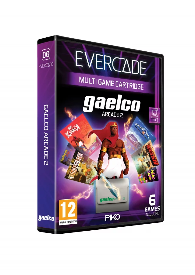 Cartridge für die Retro-Spielkonsole Evercade - Gaelco Arcade 2