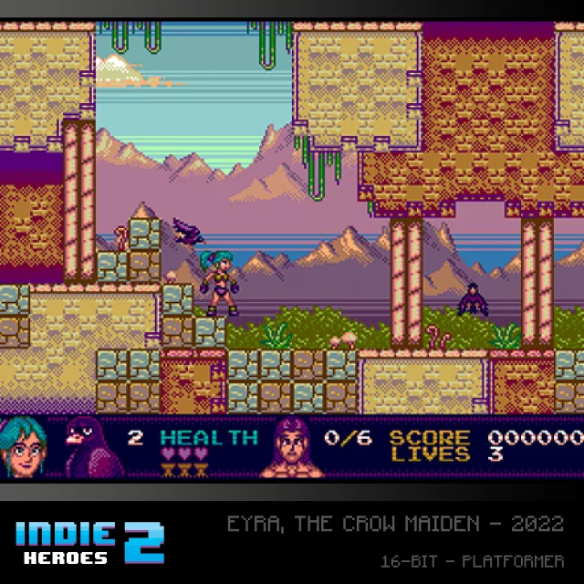 Cartridge für Retro-Spielkonsolen Evercade - Indie Heroes Collection 2