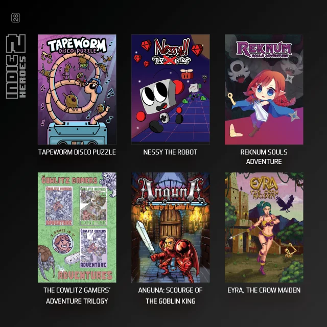 Cartridge für Retro-Spielkonsolen Evercade - Indie Heroes Collection 2